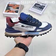 LACOSTE法國鱷魚 織物 時尚拼色 低幫 生活休閒鞋 _IR_ww