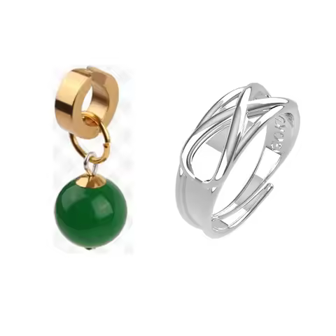 Vegetto Potara Earring Black Son Goku Zamasu Time Ring Cosplay Props Limited Collection Drop Shippin