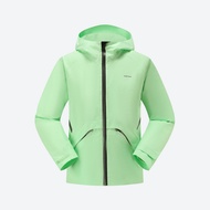 QUECHUA 兒童防水登山健行外套 MH900－綠色