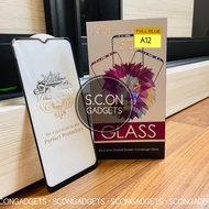 Samsung Galaxy A12 Full Coverage Clear Tempered Glass