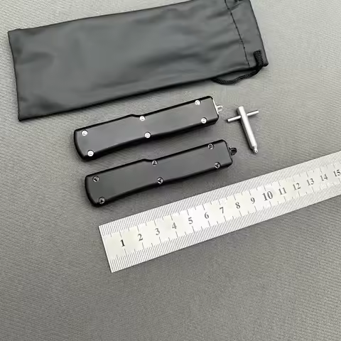Mini MIT UT70 knife CNC Aviation Aluminum Survival EDC Tool Camping Outdoor Hunting tactical self-de