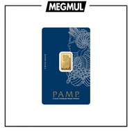PAMP Suisse 2.5g 999.9 Gold Bar (Lady Fortuna) Suisse Gold Bar