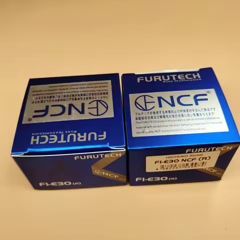 Large quantity Furutech Schuko FI-E30 NCF nano socket plated Rhodium/gold AC EU 2 pin IEC Power Tail