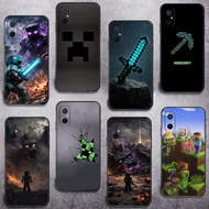 for Redmi Note 7 8 9 10 4G Pro Max 8T 9S 9T TPU Phone Cases Soft protective cover Minecraft game