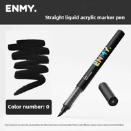 ENMY 1 PC 60 Colors Direct Liquid Acrylic Soft Tip Non-Transparent Blendable Art Markers Stationery 