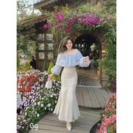 OFF-Shoulder COTTON DRESS