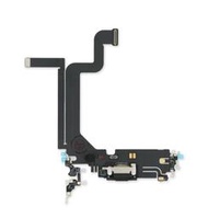 【優質通信零件廣場】 iPhone 14 Pro Max 6.7寸 專用 尾插 排線 總成 黑色 白色 充電孔 麥克風