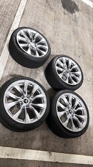Tesla Model 3 / Y 19吋原廠輪圈連胎一套四個