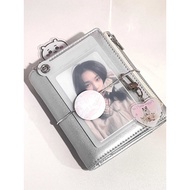 Cute fashion   Silverm5Tri-Fold Loose-Leaf Journal Book Schedule Plan Book Note Day Notebook Card Bi