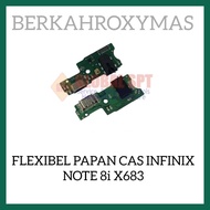 Flexible Flexible Cas Connector Charger Infinix Note 8i X683 Plug In Mic Original