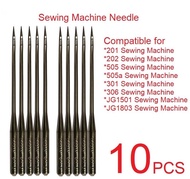 Sewing Machine Needles (10 PCS) Compatible needle For 201 202 505 505a JG1501 Sewing Machine