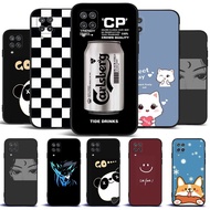 Case For Samsung Galaxy A12 M12 Case Phone Back Cover Black Tpu  anime funy wallpaper