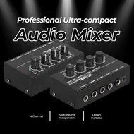 Mixer Professional Ultra-compact Karaoke Mixer Amplifier 4ch Micromix MX400