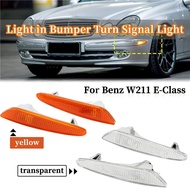 For Mercedes-Benz EClass 211 Light Turn Signal Left Right Side Marker Light In Bumper Turn Signal Li