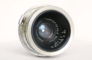 早期 Jupiter-12 紅色 P 2.8/35銀蘇聯鏡頭基輔 KMZ Contax RF 卡口