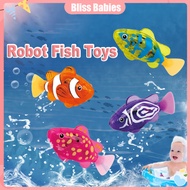 Fish Swimming Toys Swim Robot Fish Toy Baby Bath Toy Shower Moving Electronic Fish Toy