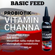 Instant Probiotic channa Fish Supplement 100ml | Channa Fish Vitamins | Predatory Fish Vitamins Brighten Color