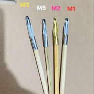 Combo of 3 Swirl Pens M1-M2-M3-M5,. Super Hard-Sac-Curved-Long. For Professional Vortex People With 