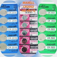 Maxell Battery | Button Battery | Digital Scale Car Motorcycle Remote Calculator Watch Battery | CR2