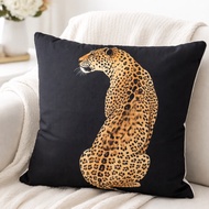 Shop ️ Leopard Print Pillow Velvet Soft Sharp (Sold With Inserts)