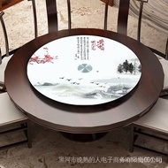 Tempered Glass Lazy Susan Hotel Household Dining Table Restaurant round Table Turntable Rotating Glass Rotating/Tempered Glass Lazy Susan / Tempered Glass table rotating / Turn