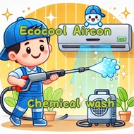 Aircon Chemical Wash Service Aircon Chemical Cleaning Servicing Aircon Chemical Cleaner (2 months wa