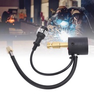 xguli-my Japanese Modified European Socket Adapter  CO2 Gas Shielded Welding Torch Connector Convert