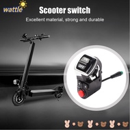 WATTLE Power Switch Electric Scooter Horn Connector Headlight
