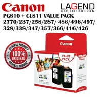 Original Canon PG-810 + CL-811 (Value Pack) Combo Ink Cartridge PG810 CL811 810