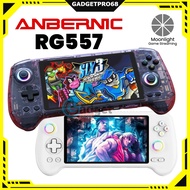 【MSIA STOCK】ANBERNIC RG557 Handheld Gaming Console 5.48" AMOLED HD Screen Android 14 Processor Dimen