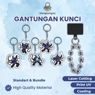 GANTUNGAN Keychain Acrylic Keychain/ ROBLOX FORSAKEN AZURE