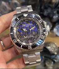 全新 行貨 有門市 Oceanx automatic watch SMS1012S Sharkmaster 1000 Skeleton 鯊魚錶 透視面 自動錶  1000米