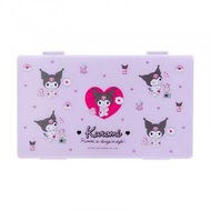 SANRIO - Kuromi 日版 長款 口罩盒 分格 口罩 塑膠 收納盒 防疫 抗菌 酷洛米 庫洛米