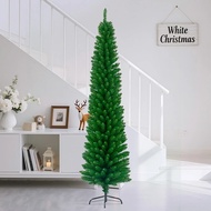 Slim Christmas Tree 8ft/7ft/6ft/5ft/4ft Pencil Christmas Tree 7ft makapal Slim Xmas Tree For 2025