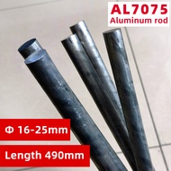 AL7075 aluminum solid rod Φ 16-25mm diameter 490mm length High Quality Straight aluminium 7075 grade
