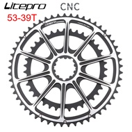 Litepro EDGE PRO 53-39T Double Chainring for Folding Bike / Road Bike