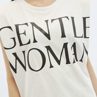 เสื้อแขนกุด GENTLE WOMAN รุ่น PADDED SHOULDER TOP