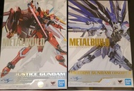 全新 日版 Metal Build Freedom concept 2.0 &amp; Justice Gundam  靚盒 自由高達 正義高達 (元朗西鐵/大埔中心交收) MB