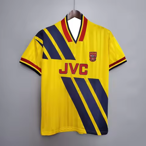Hot Retro 1992-94 England Arsenal Football Jersey Men's & Women's Quick-Dry Breathable Training & Da