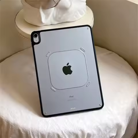 2025 iPad Pro M4 Case Ultra Thin 0.3mm Clear Back Active Cooling for iPad Air M3 2025 iPad Mini 7 A1