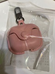 Apple AirPods 3皮保護套(粉色)