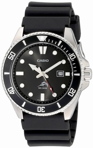 Casio Men's MDV106-1AV 200M Duro Analog Watch, Black