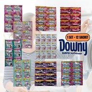 (BORONG) DOWNY SACHET CONCENTRATE FABRIC PERFUME COLLECTION 12SACHET