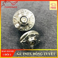 [HCM][GÙ INOX BÔNG TUYẾT] Gù tay lái inox gù tay lái honda gù tay lái titan gù tay lái xe máy  gù ta
