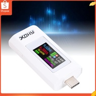 USB C Tester 0-6.5A 0-195W Voltage Current Power Capacity Color Screen Type Multimeter for 3C Digita