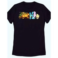 Disney Elemental Emotions Graphic Tee Cotton Summer Stylish Round Neck Featuring All Elemental Chara
