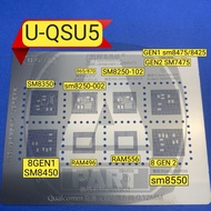 BGA U-QSU5 SM8350 SM8250 002 SM8250 102 SM8475 SM8425 SM8450 RAM469 RAM556 SM8550 ORIGINAL