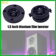 Won 1 5inch Metal Film Treble Speaker Silk Film Tweeter Speakers 6Ohm 4W Hifi Home Theater Sound Lou