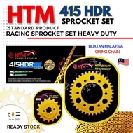415HDR -128L SYM VF3I VF3I185 O-RING CHAIN HEADY DUTY HTM SPROCKET SET ORING CHAIN MOMO19