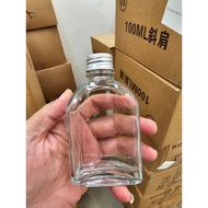FLAT BOTTLE 100ML